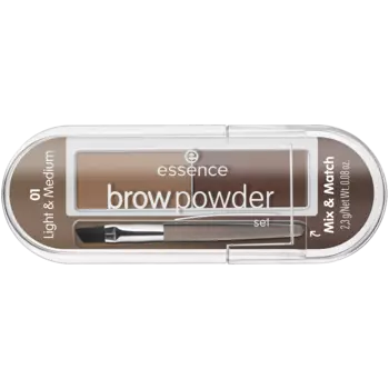 Essence Brow Powder набор для укладки бровей 01, 2,3 г