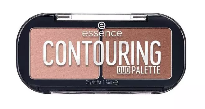 Essence Contouring Duo палетка для контуринга лица, 7 g