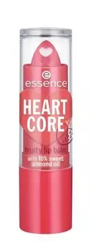 Essence Heart Core Fruity Lip Balm бальзам для губ, 02 Sweet Strawberry