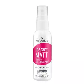 Essence Instant Matt Make-Up Setting спрей для фиксации макияжа, 50мл