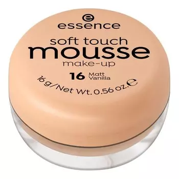Essence мусс для макияжа soft touch 16г. 16, Matt Vanilla