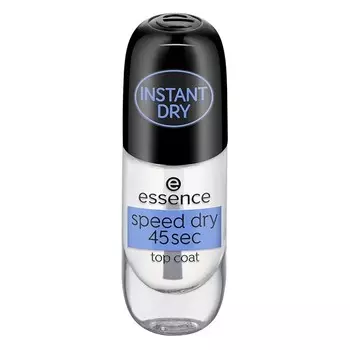 Essence Speed Dry 45Sec Top Coat Прозрачный 8мл, Transparent