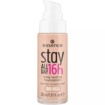 Essence Stay All Day 16h Стойкая тональная основа 15 Мягкий крем