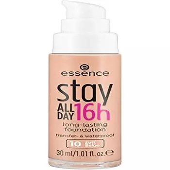 Essence Stay All Day 16h Стойкая тональная основа 10 Мягкий бежевый