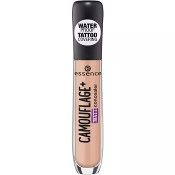Essence Водостойкий консилер Camouflage+ Matt, покрытие для татуировок 5 мл