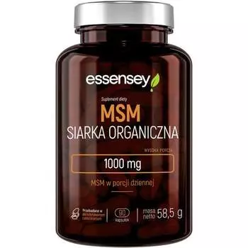 ESSENSEY MSM Органическая сера 1000мг 90 капс Inna marka