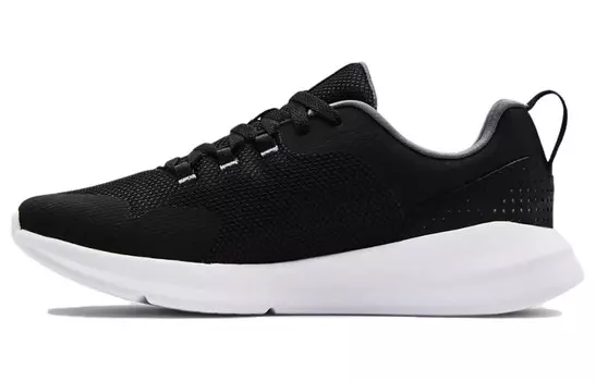 Essential-Кроссовки Lifestyle унисекс с низким верхом черного цвета Under Armour