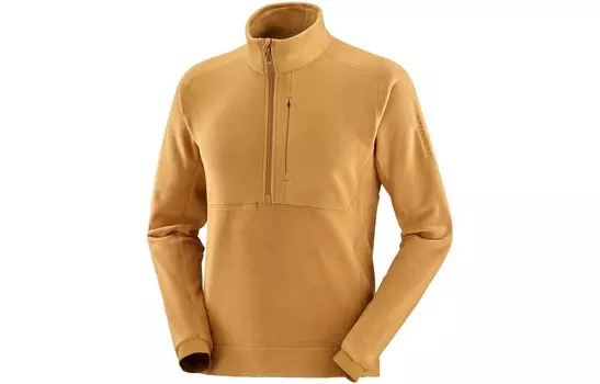 ESSENTIAL MIFLEECE HZ Куртка Мужская Ластик Salomon, цвет Eraser