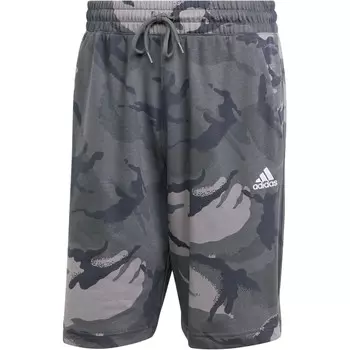 ESSENTIALS Повседневные шорты унисекс однотонные темно-серые Adidas, темно-серый
