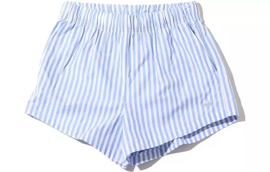 ESSENTIALS Повседневные шорты женские Синие/Белые Adidas Originals