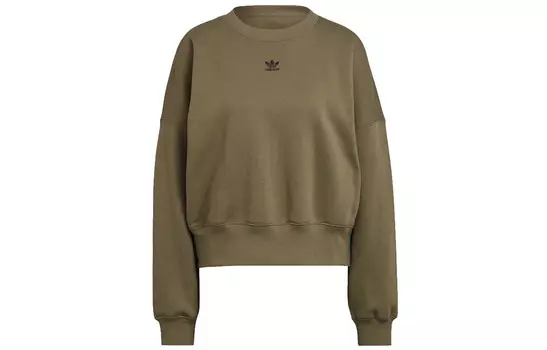 ESSENTIALS Толстовка женская Оливковая Adidas Originals