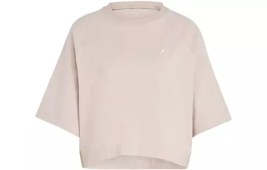 ESSENTIALS Укороченный топ женский коричневый Adidas Originals