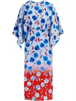 Essentiel Antwerp платье миди Hermione, синий