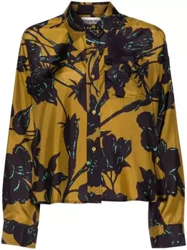 Essentiel Antwerp подпоясанная рубашка, коричневый