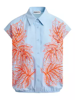 Essentiel Antwerp рубашка Hebraska, синий