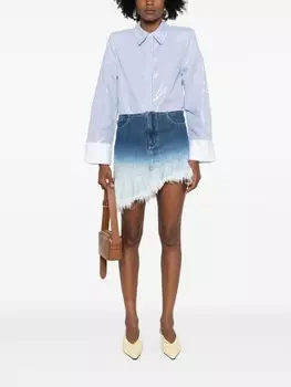 Essentiel Antwerp рубашка с пайетками, синий