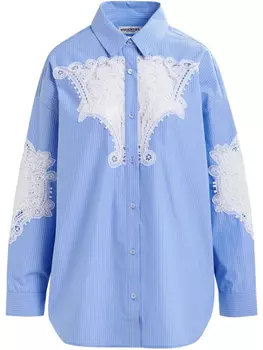 Essentiel Antwerp рубашка в полоску, синий