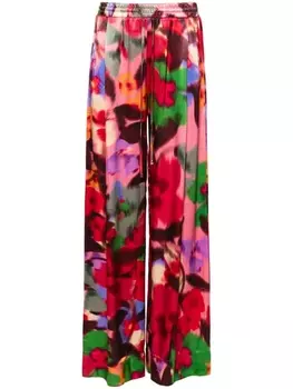 Essentiel Antwerp широкие брюки Ficus, красный