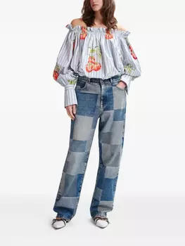 Essentiel Antwerp топ Ihandstand, синий