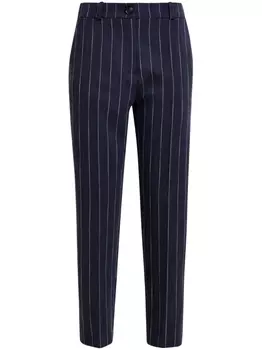 Essentiel Antwerp зауженные брюки Host в тонкую полоску, синий