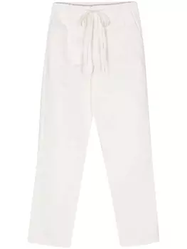 Essentiel Antwerp зауженные брюки с завышенной талией, белый