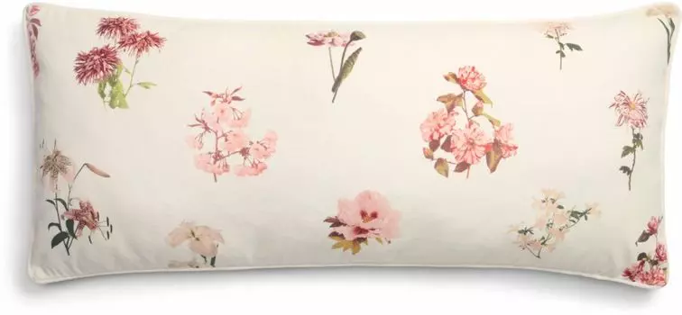 Essenza декоративная бархатная подушка из полиэстера Annebella цвет ваниль размер 40х90