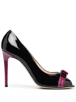 Essere лакированные туфли-лодочки, черный