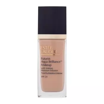 Este Lauder, Futurist Aqua Brilliance Makeup with Intense Moisture Infusion SPF 20, Тональный крем для лица, 2W0 Теплая ваниль, 30 мл