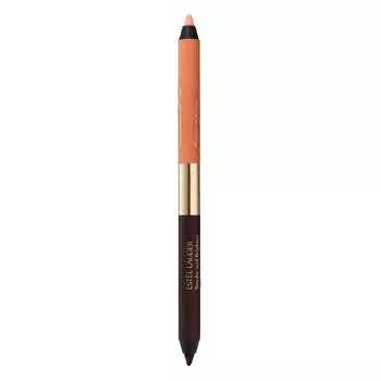 Este Lauder Smoke And Brighten Kajal Eyeliner Duo 2in1 Bordeaux/Ivory кремовая подводка для глаз 0,5г