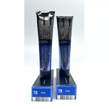 Estel Deluxe Creme Pflege Haarfarbe Mittelblond 7/0 60мл, Estel De Luxe