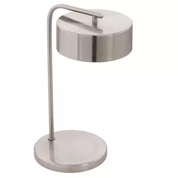 Estosa Светодиодная настольная лампа 1x 6Вт никель матовый белый EGLO, серебро