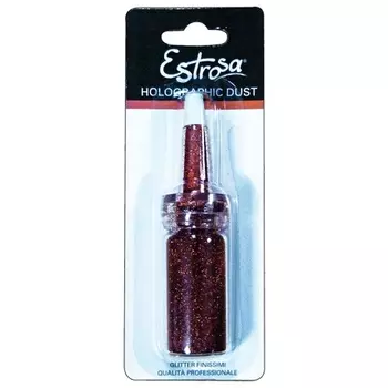 Estrosa Голографическая пыль Красная косметика