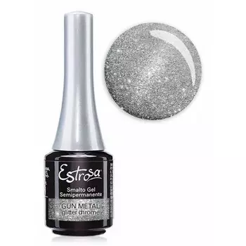 ESTROSA SMALTO SEMIPERCOLORE 7 ML 7895 ХРОМ Лак для ногтей с металлическим блеском