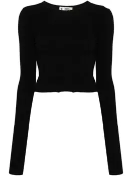 ETERNE укороченная футболка, черный