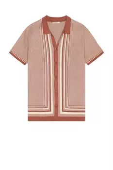 Ethan свитер с пуговицами от Marine Layer, withered rose