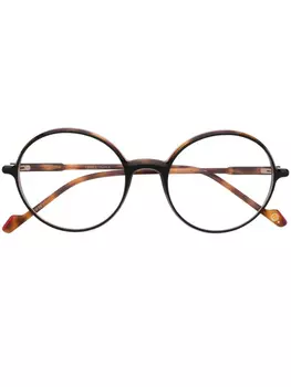 Etnia Barcelona очки в круглой оправе черепаховой расцветки, коричневый