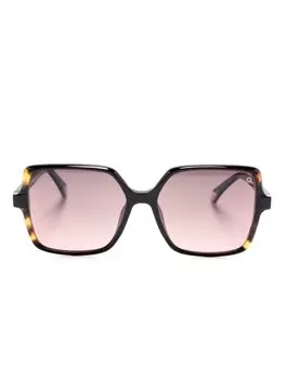 Etnia Barcelona солнцезащитные очки Lessep в квадратной оправе, коричневый