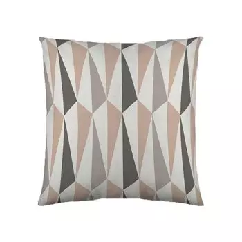 Etrea хлопковая декоративная подушка оригами в полоску коричневого цвета 40 x 40 см - декоративный чехол без наполнения подушки - стандартный чехол для дивана, гостиной, спальни на молнии Etrea Himmlische Qualitt