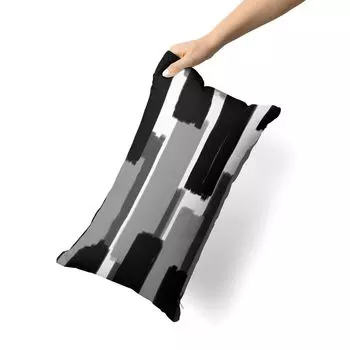 ETREA наволочка из микрофибры 2x 40х80см - всесезонный чехол - легкая в уходе накладная наволочка - наволочка 40x80 микрофибра - наволочка на молнии - - антрацит Etrea Himmlische Qualitt