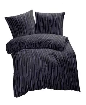 ETREA постельное белье из микрофибры 135х200см + 80х80см - всесезонное постельное белье пододеяльник Nick - комплект постельного белья с подушкой 135х200см пододеяльник + 80х80см наволочка микрофибра - OEKOTEX - сливовый Etrea Himmlische Quali...