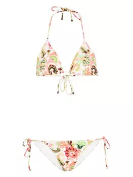 ETRO бикини с принтом пейсли, белый