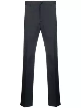 ETRO брюки чинос средней посадки, синий