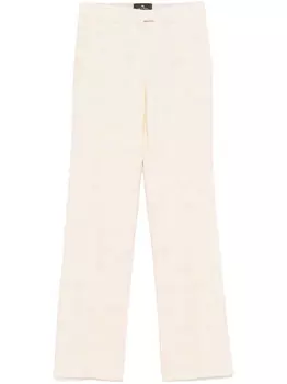 ETRO брюки в клетку, желтый