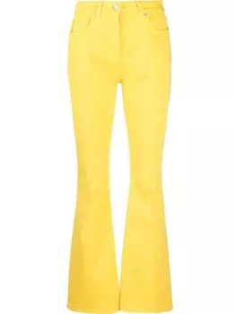 ETRO джинсы bootcut, желтый