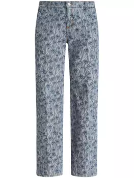 ETRO джинсы прямого кроя, синий