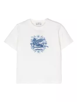 Etro футболка Pegaso, белый