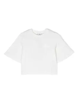 Etro футболка с логотипом Pegaso, белый