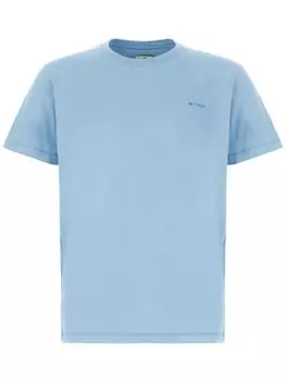 ETRO футболка с вышитым логотипом, синий