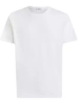 ETRO футболка с вышивкой, белый