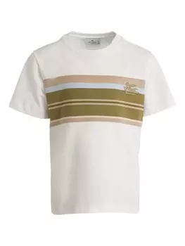 Etro футболка в полоску, белый